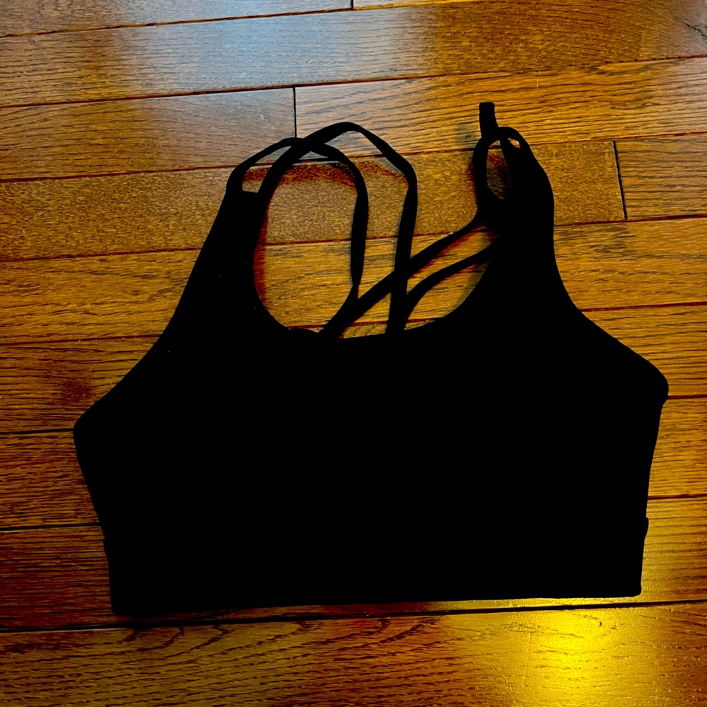 TSL black sports bra size small